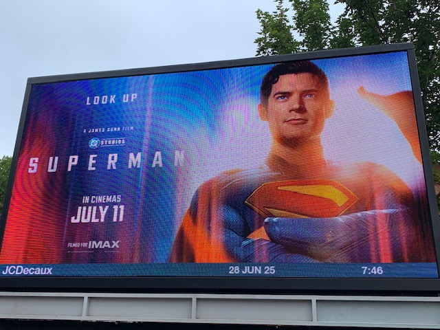 Superman is coming and nobody gives a flying&nbsp;f**k